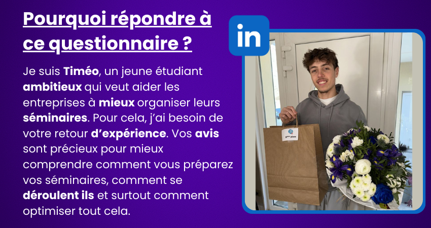 Photo de Timéo, fondateur de Seminary
